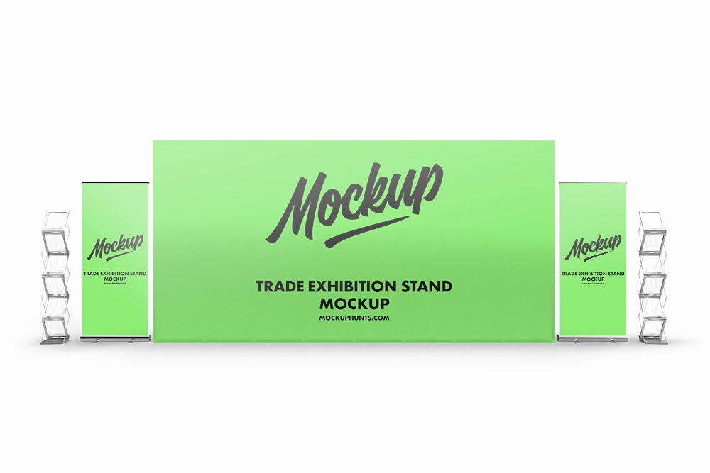 Trade Exhibition Stand Mockup 02