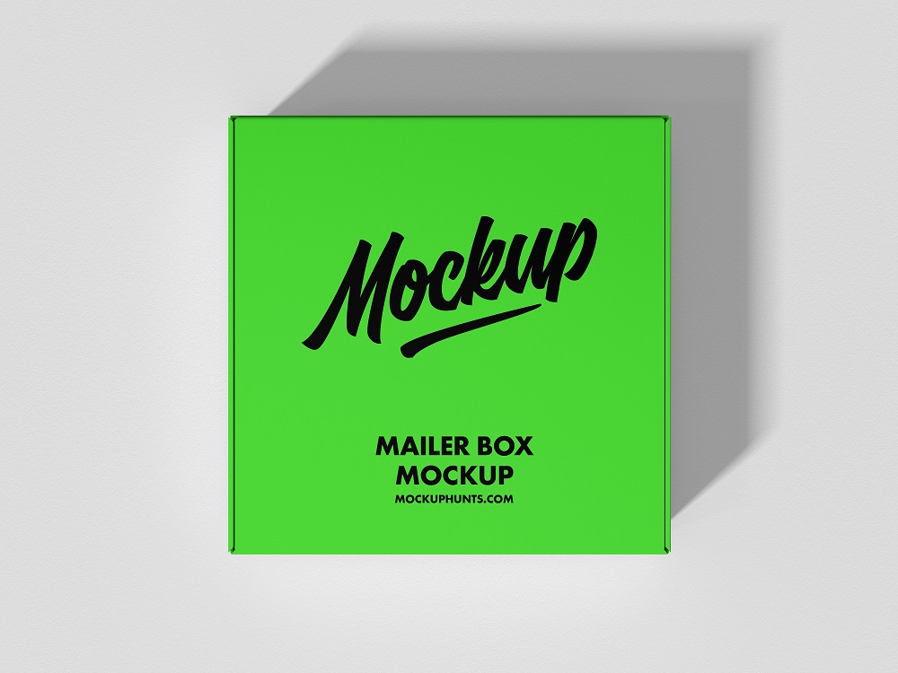 Mailer Box Mockups