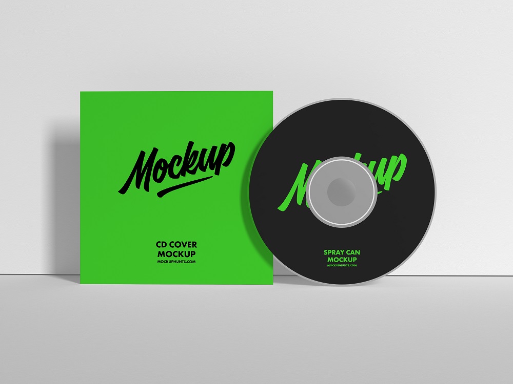 Premium Branding CD Cover Mockups