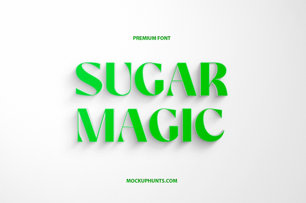 Premium Sugar Magic Font